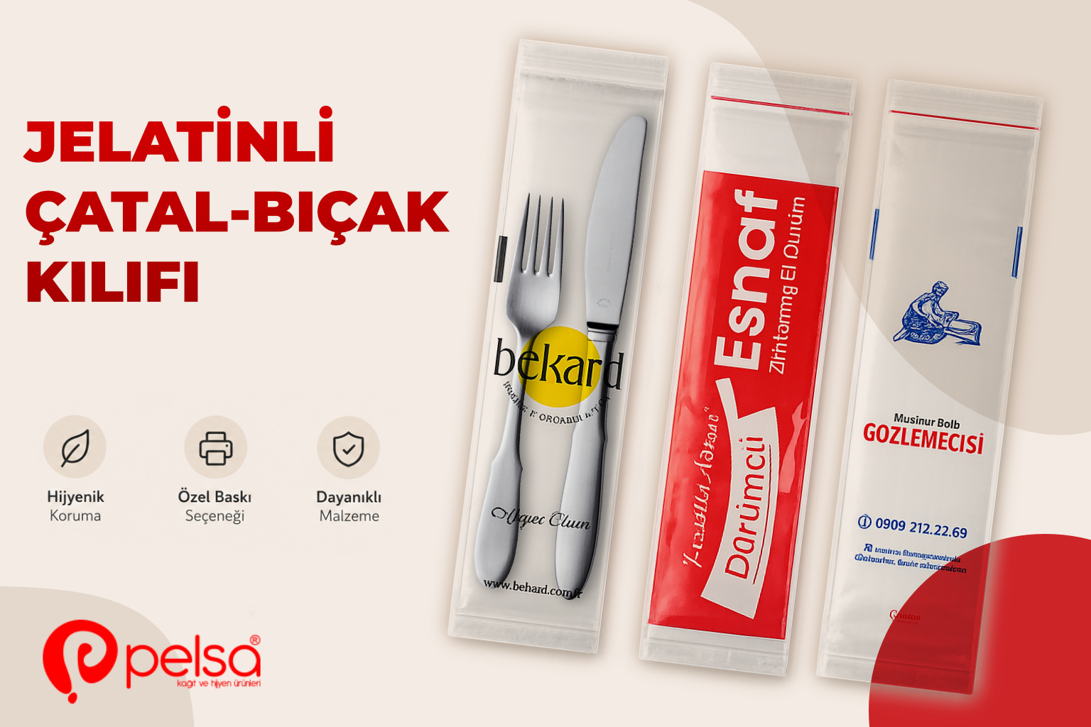 Baskılı Jelatin Kılıf ile Ürün Ambalajında Estetik ve Tanıtım