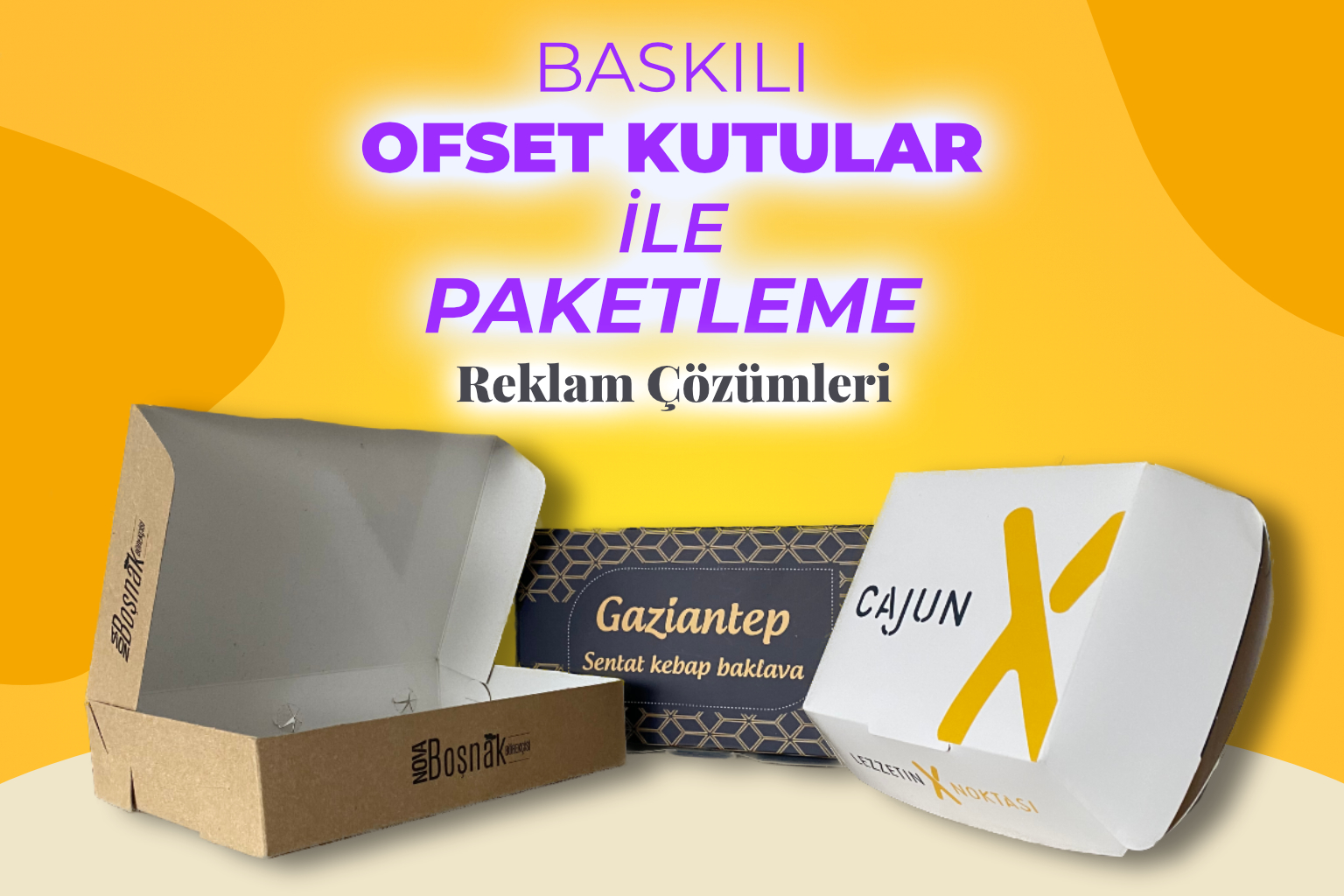 Baskılı Ofset Kutular ile Paketleme ve Reklam Çözümleri